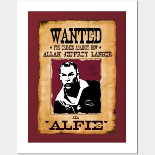 State of Origin - QUEENSLAND - Wanted Poster- ALLAN LANGER Posters and Art